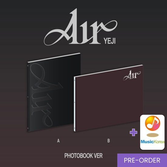 {PRE-ORDER} YEJI (ITZY) - EP [Air] (Photobook Ver.) + MusicKorea Photocard